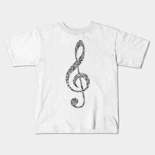 Treble Clef Kids T-Shirt